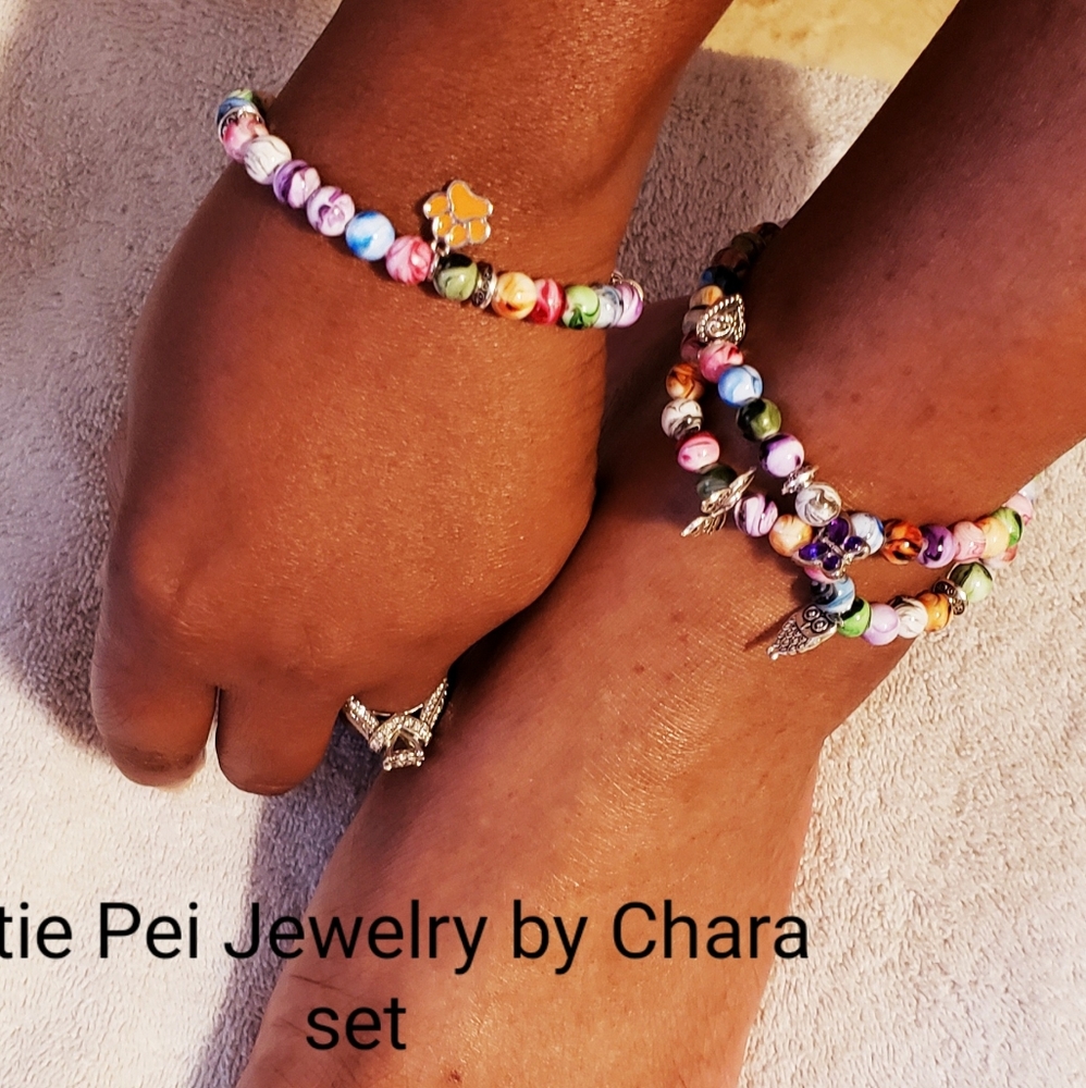 Bracelet and Anglet set